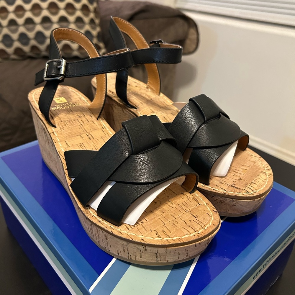 Women’s simple platform wedge sandal